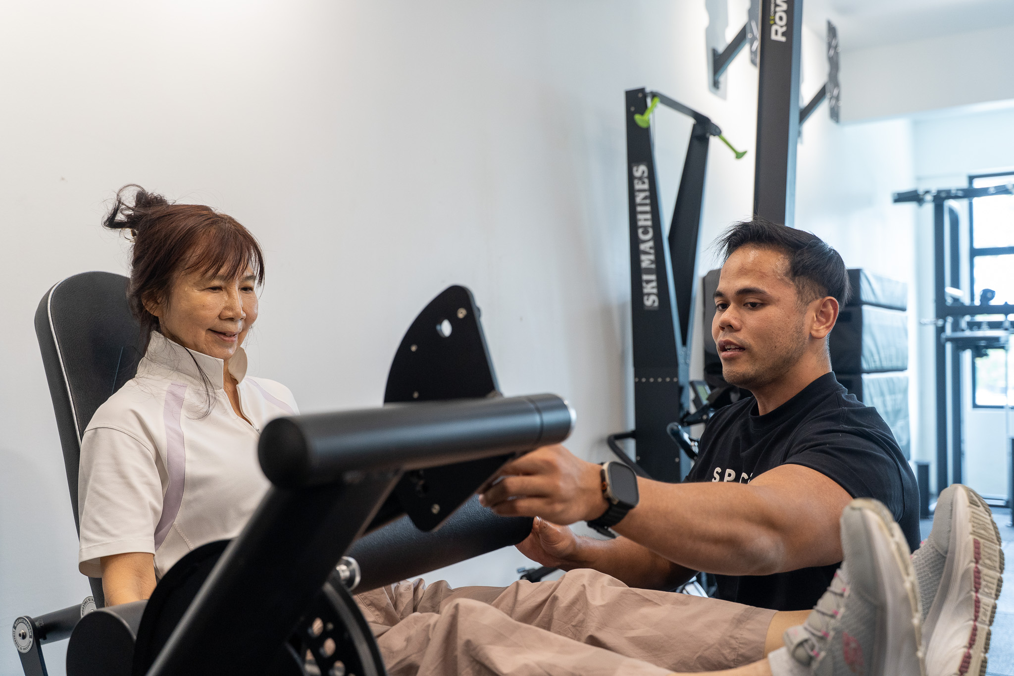 Personal training session