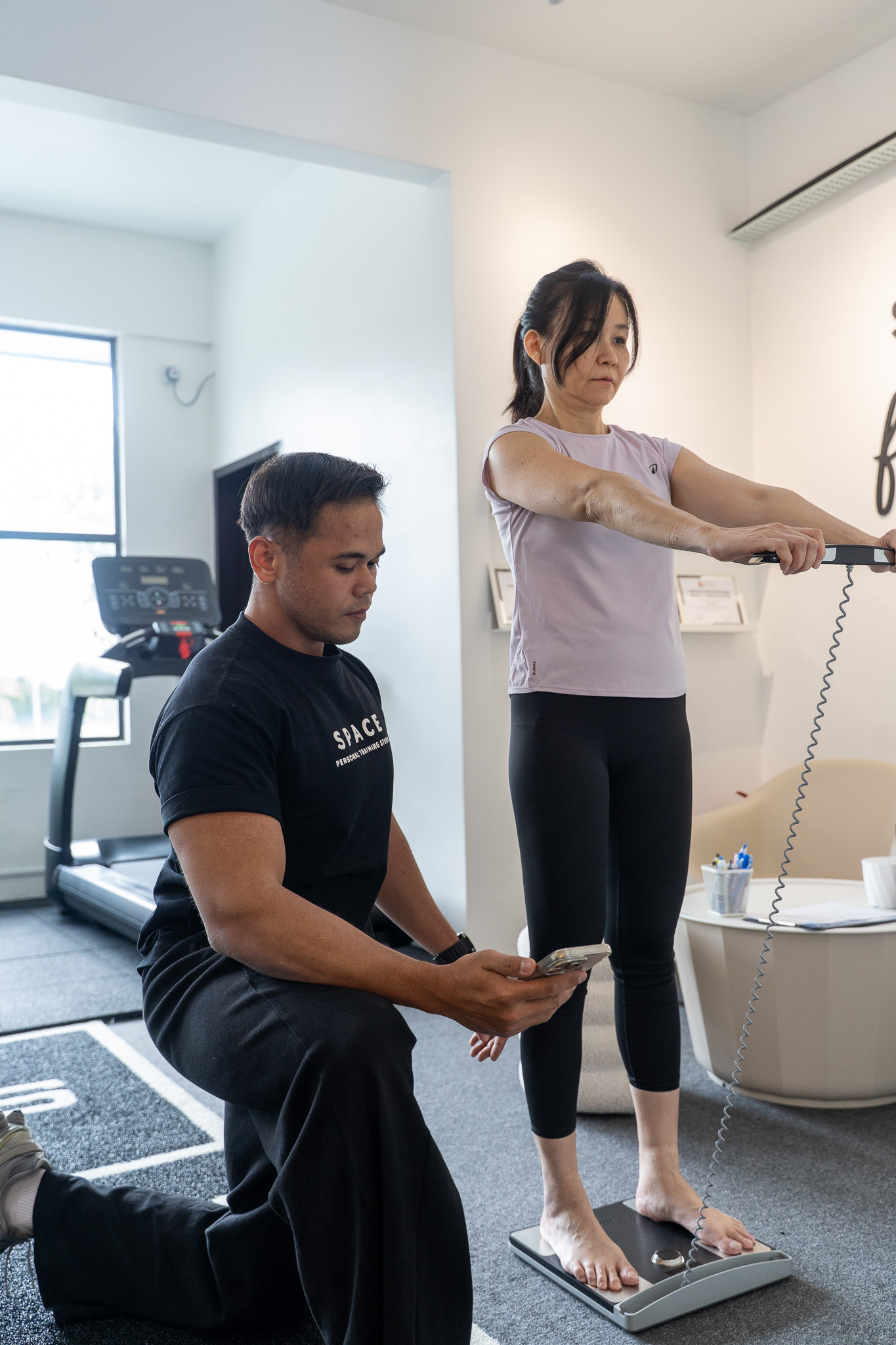 Member body composition assessment