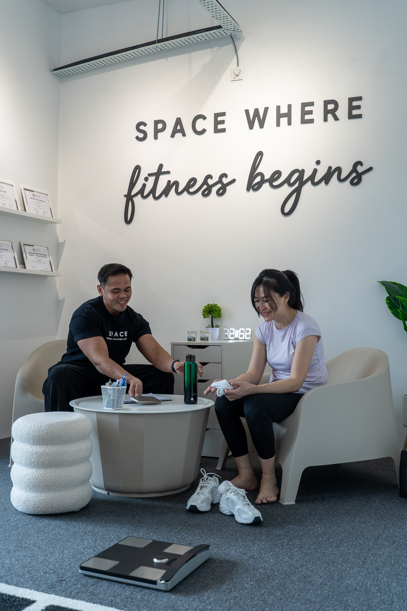 Coach consultation at SPACE