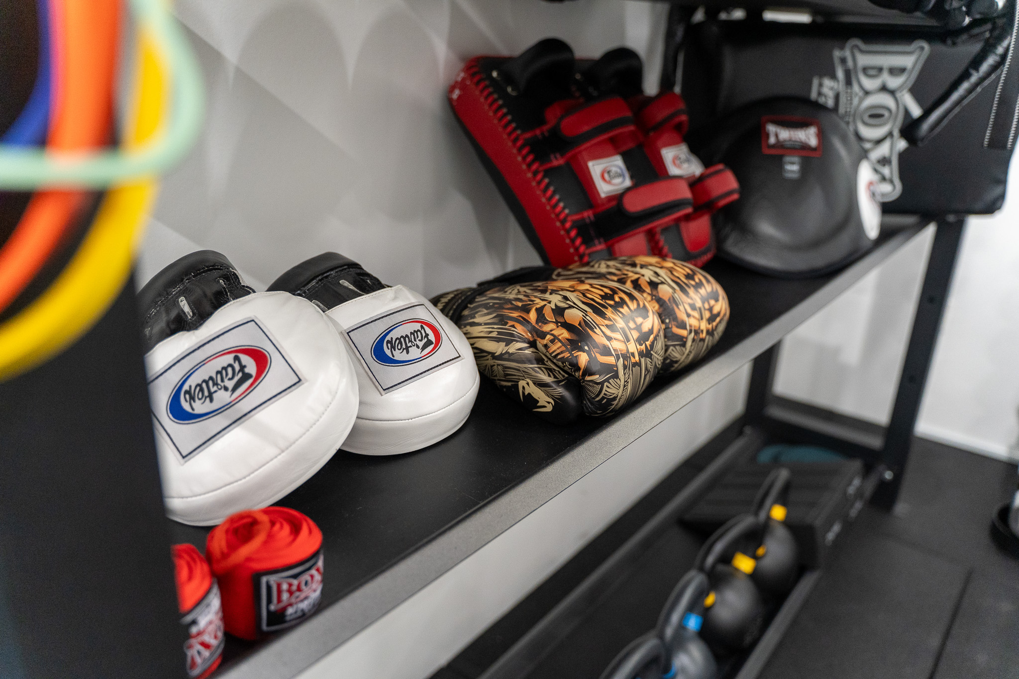 Boxing training equipment